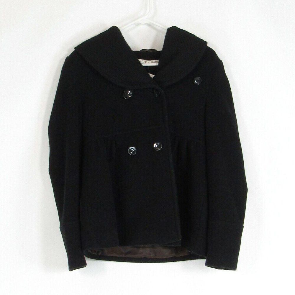 Black ANDREW MARC peacoat 6